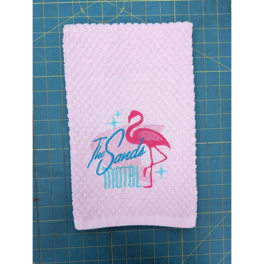 The Sands Hotel Retro Mid Century Modern Kitchen Bath Bar Towel Great Gift Idea!